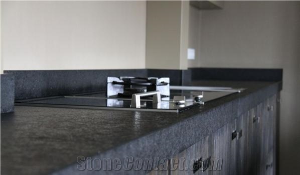 China Black Granite Kitchen Countertops