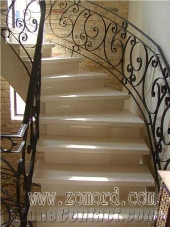 Jerusalem Stone Stairs, Jerusalem Cream Beige Limestone Stairs
