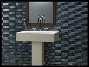 Plateau Glass Mosaic Wall Tiles