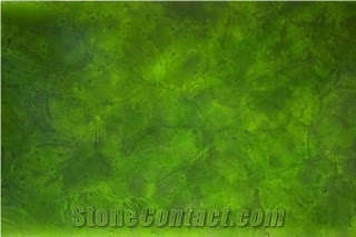 Emerald Forest Glass Stone