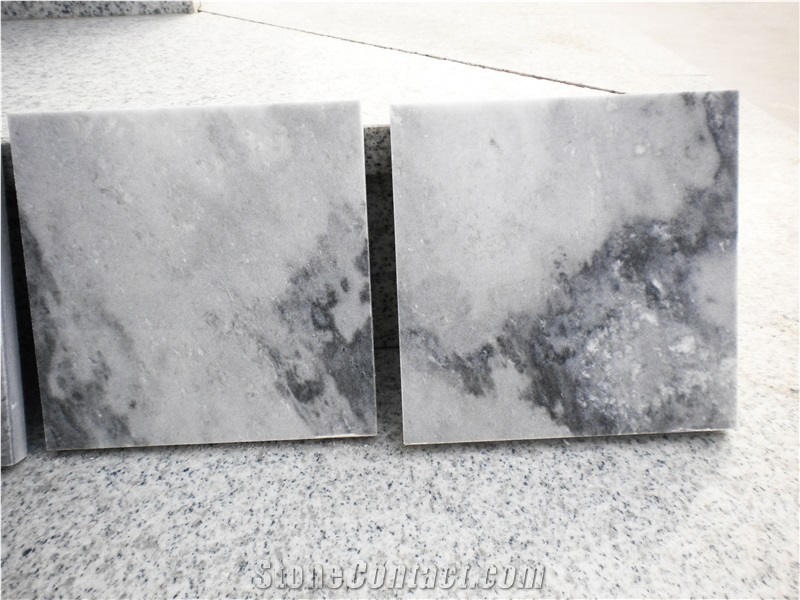Cloudy Grey Marble Tile, Flooring Tile, Wall Tile