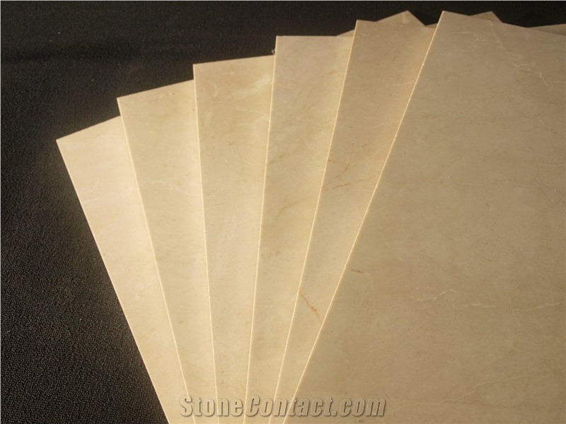 Crema Marfil Marble Tile for Wall Cladding, Spain Beige Marble