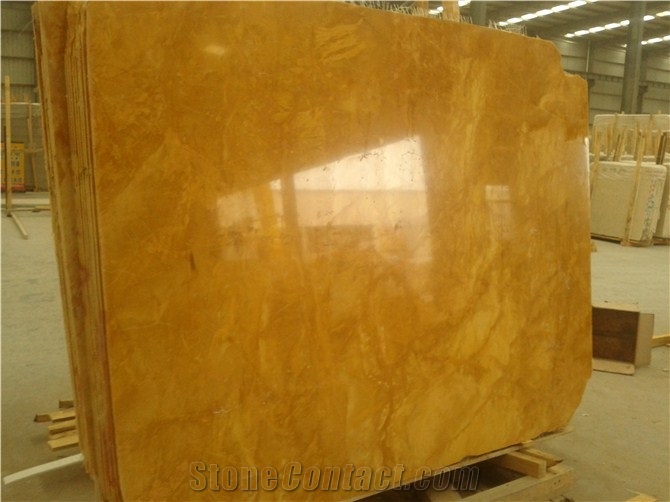 Gold Marble Tile/ Slab, China Yellow Marble