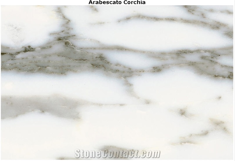 Arabescato Corchia Marble Slabs, Italy White Marble