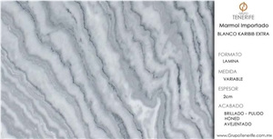 Blanco Karibib, Karibib White Marble Tiles