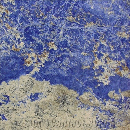 Blue Sodalite Granite Slabs, Bolivia Blue Granite