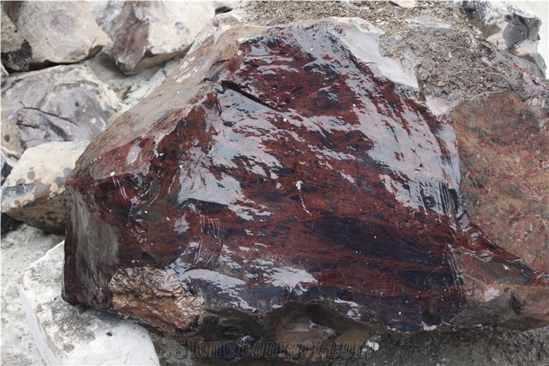 Brown Obsidian Block
