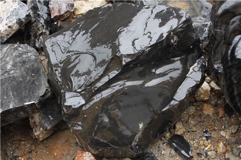 Obsidian Block Black From Turkey Stonecontact Com