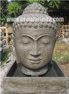 Buddha Head Fountain, Buddha Relief Fountain