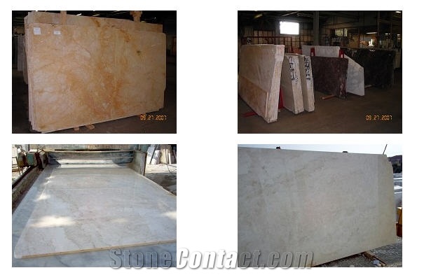 Helicon Golden Extra Slab and Tile, Heliconas Beige Marble Slabs