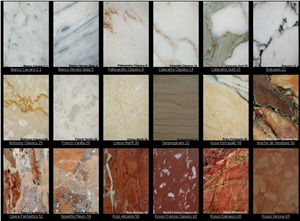 Marble Colour Range