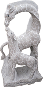 Granite Animal Sculpture,granite Giraffe Sculpture