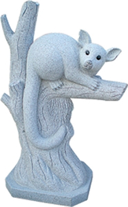 Grey Granite Animal Sculpture