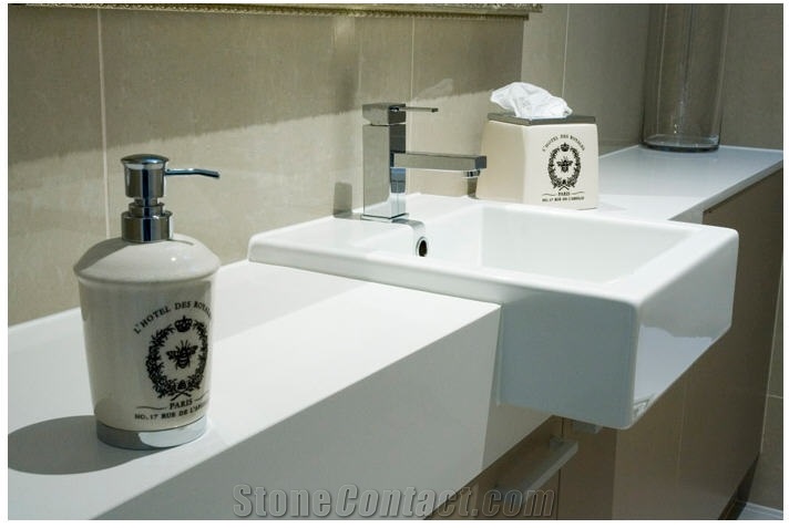 Caesarstone Hotel Bathroom Design