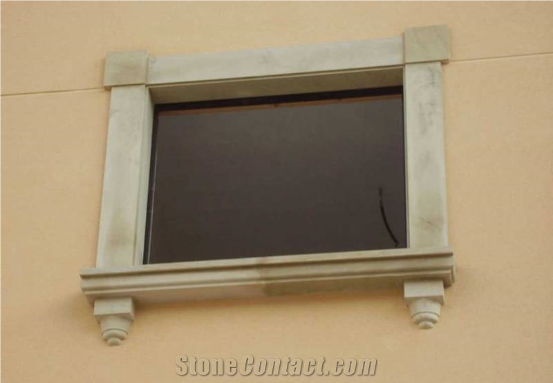Sandstone Door Surround, Windows Frame, Arenisca Lerida Beige Sandstone Door Surround