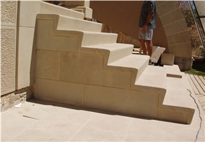 Staircases - Areniscas De Los Pinares, Arenisca Dorada Pinares Yellow Sandstone Staircases