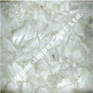 Crystal White Gemstone