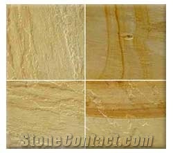 Desert Sand Sandstone Tiles, India Beige Sandstone