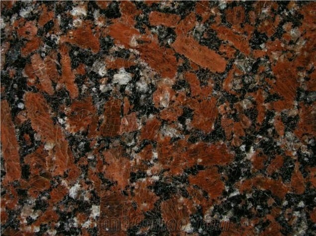 Kapustinsky Granite Tiles, Ukraine Red Granite