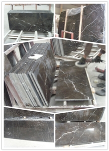 Chinese St.Laurent Marble Slabs, China Brown Marble