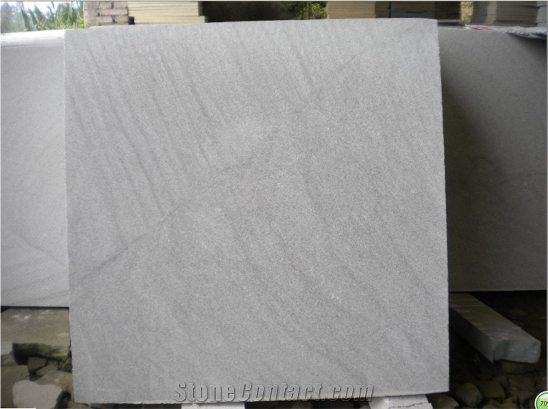 Grey White Sandstone Slab