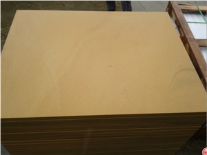 Yellow Dull Grainy Sandstone Tiles