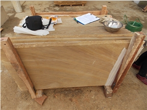Yellow Landscaping Grainy Sandstone Slab