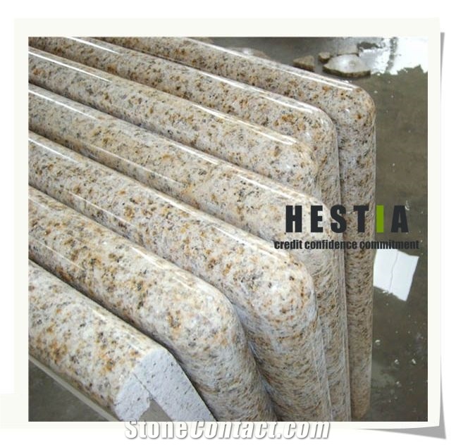 G350 Desert Gold Granite Tiles, China Beige Granite