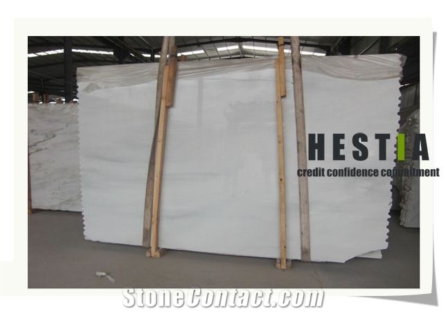 Norway Bianco Marble Slabs, China White Marble