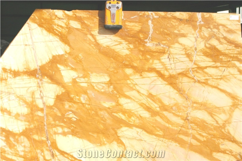 Giallo Siena Marble Tile, Italy Yellow Marble