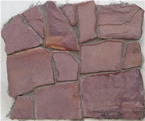 Purple Slate Irregular Flagstone, Lilac Slate Irregular Flagstone