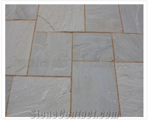 Budhpura Grey Natural Handcut, Budhpura Grey Sandstone Tiles