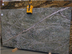 Rainforest Green Marble Slabs, India Green Marble