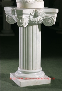 BEIJING White Marble Column