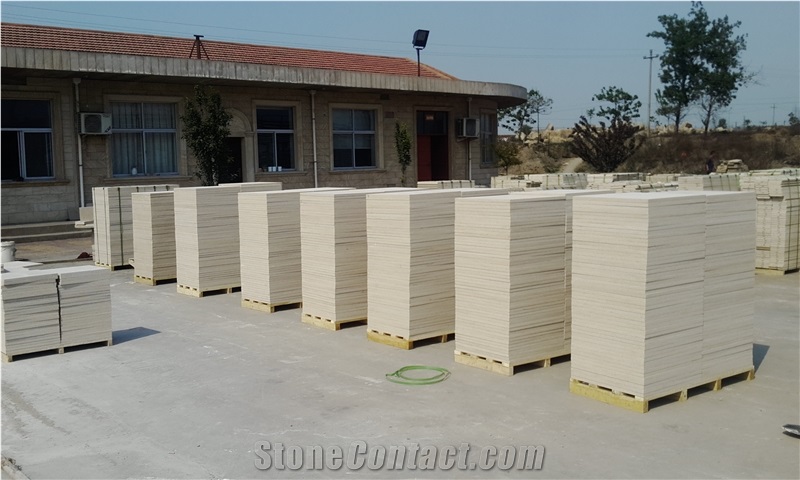 Walling Sandstone Tiles, China Beige Sandstone