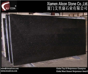 Black Galaxy Granite/ Econonic Granite/ Black Grai Slabs & Tiles, /nature Stone Black Granite Slabs