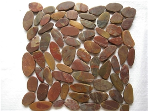 Flat Pebbles with Back Net