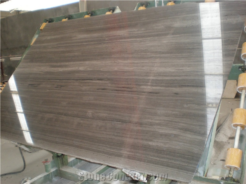 Low Price Dark Wooden Vein Marble Tile