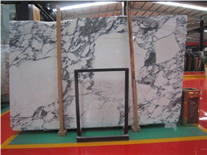 Arabescato Carrara Marble Slabs & Tiles, Italy White Marble