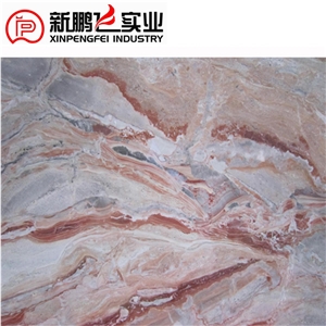 Monica Red Marble Slab