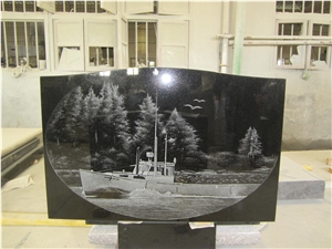 American Black Etching Monument