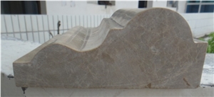 Light Emperador Beige Marble Border