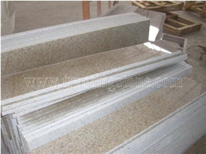 Rusty Yellow G682 Granite Stairs and Steps