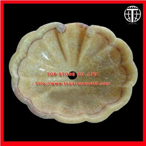 Stone Basin, Yellow Onyx Basin