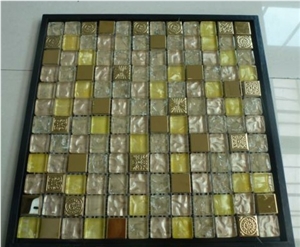 Metal Mix Glass Mosaic