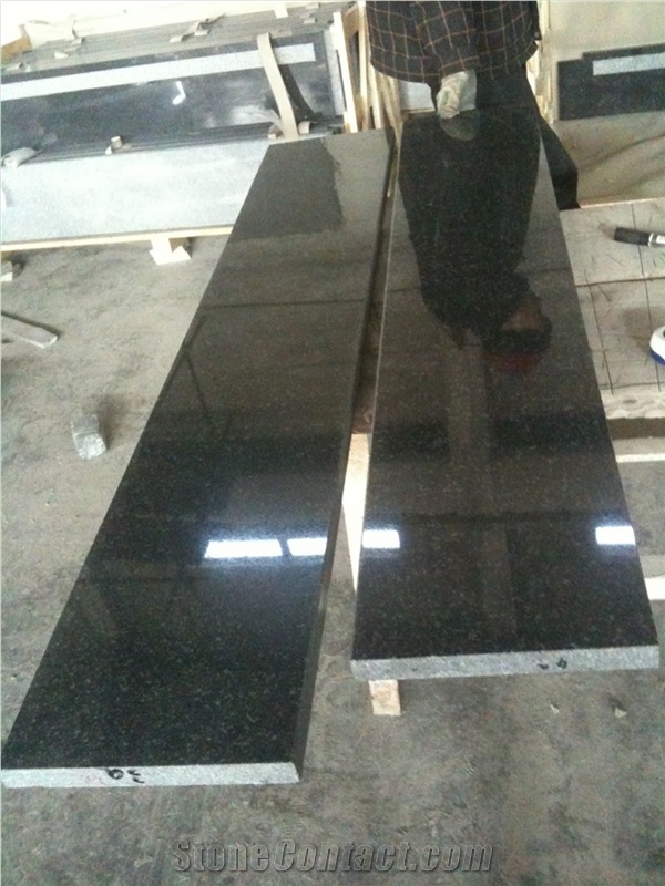 Bingzhou Black Granite, G332 Stairs