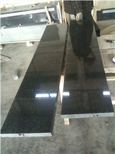 Bingzhou Black Granite, G332 Stairs