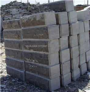 Blue Limestone Curbstone