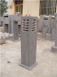 Blue Limestone Latern