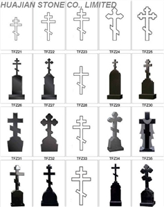 Cross Headstone, Celtic Cross Headstone, Shanxi Black Granite Headstone